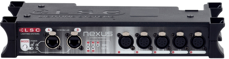 LSC Control; NEXUS; Trussmount; 5 Port; DMX/Ethernet Node; IEC
