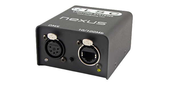 LSC Control; NEXUS; Portable; 1 Port; DMX/Ethernet Node; POE