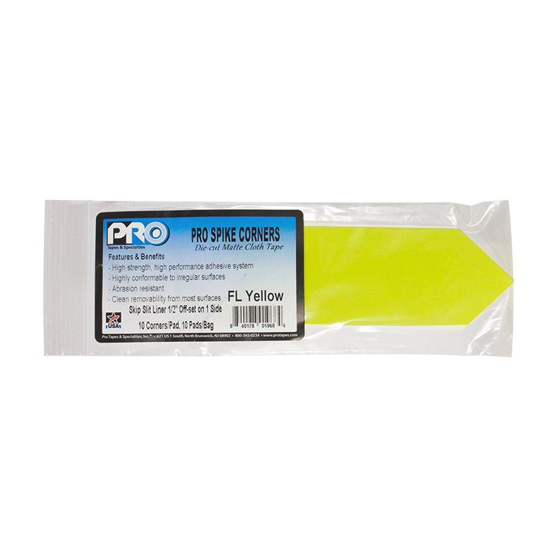 Pro Gaff Spike Corners Fluorescent Yellow