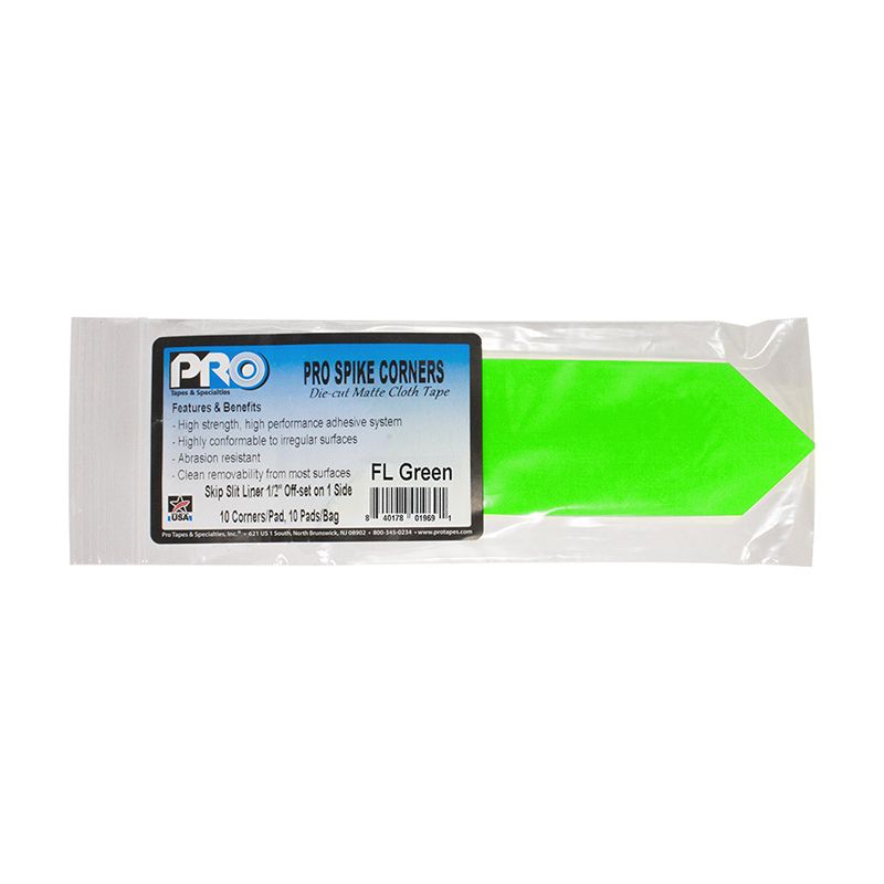 Pro Gaff Spike Corners Fluorescent Green