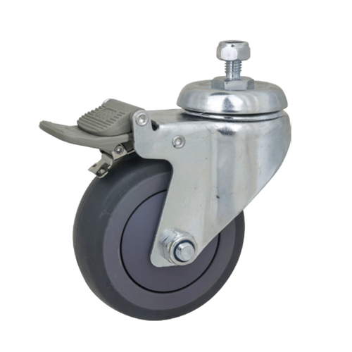 100mm Caster wheel with Brake set of 3