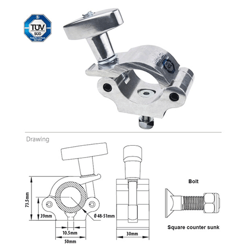 Half Coupler with "T" Handle