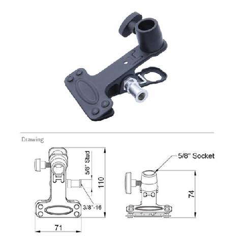 Mini Ali Clamp Black