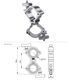 Swivel Black Burger Coupler
