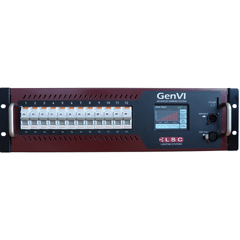 GENV1 Dimmer 12ch 2 x 19 Pin Socopex