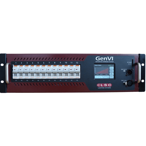 GENV1 Dimmer 12ch 2 x 19 Pin Socopex