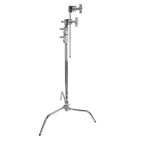 40" C Stand w/Sliding Leg Kit (Silver)