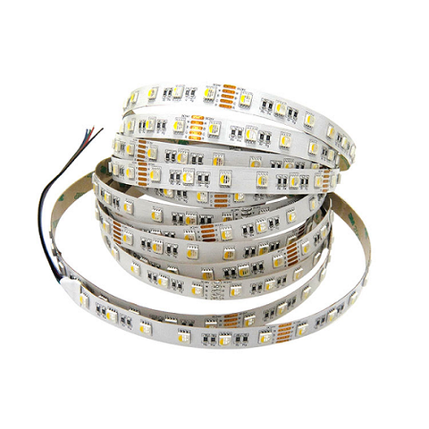 5050 RGBWW(3000k CCCT) 4in1 LED Strip DC24V 19.2W/M IP20; sold perm comes on10m