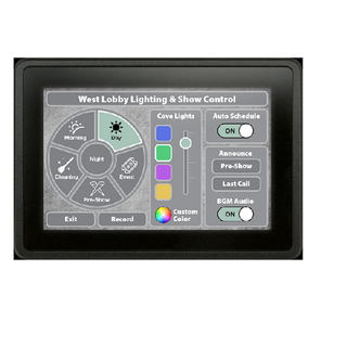 Insite 7" Touchscreen, Ethernet, Black