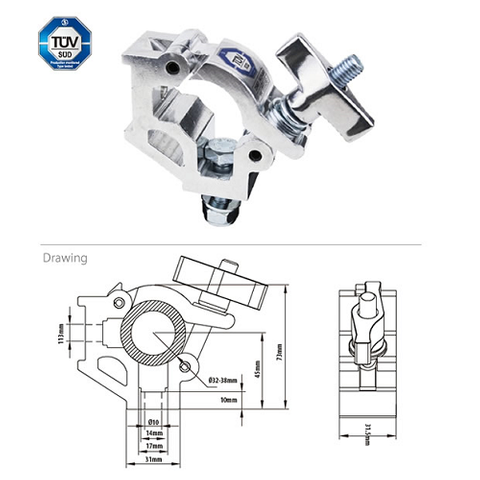 Nugget Coupler Silver