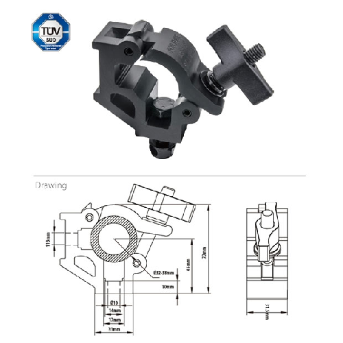 Nugget Coupler Black