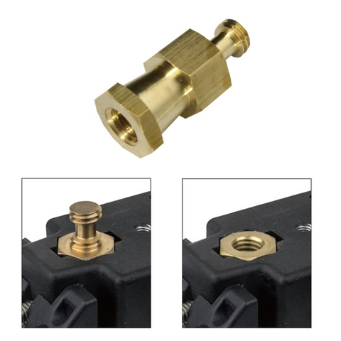 Hex Adaptor with 3/8"-16M Thread