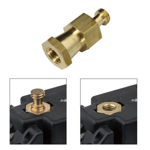 Hex Adaptor with 3/8"-16M Thread