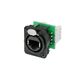 Neutrik Panel mount w/ IDC 110 Punch Down - Black