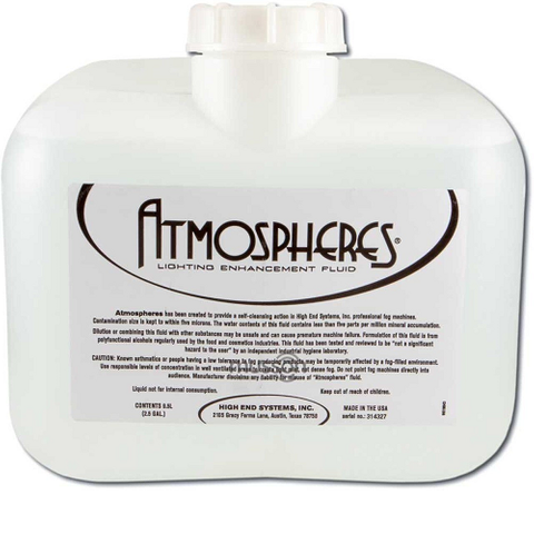 Atmospheres HQ Formula Smoke Fluid Two 2.5 Gallon Bottles Per Case