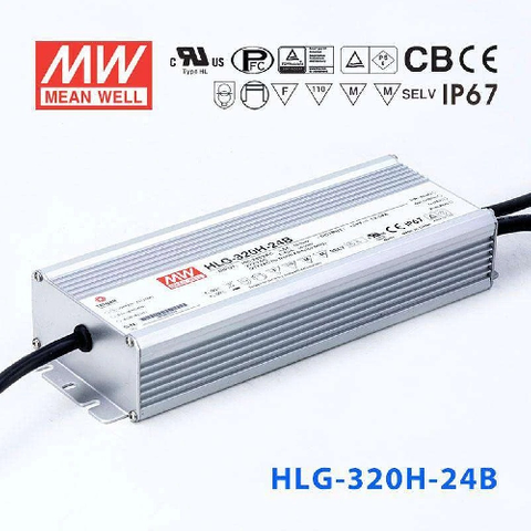 Mean Well HLG 320w 24vdc CV/CC PSU