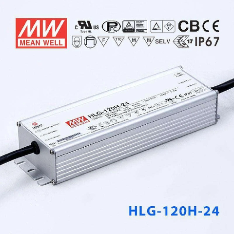 Mean Well HLG 120 24VDC Power Supply