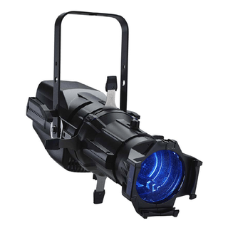 ColorSource Spot LED Luminaire RGBL; w/ Shutter Barrel; Black; DMX