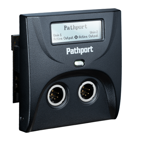 6203 Pathport C-Series 2-port XLR5F & XLR5M