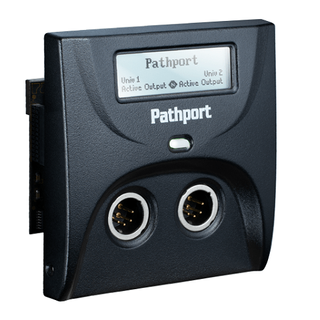 6203 Pathport C-Series 2-port XLR5F & XLR5M