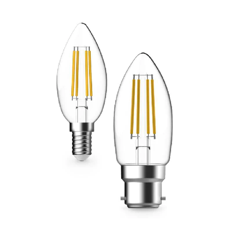 Candle LED 4.8W; dimmable; WW; ES