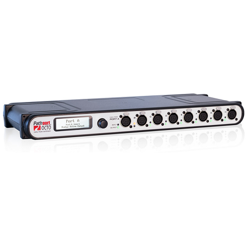 6423 Pathport OCTO 8-port Gateway, Front XLR5F