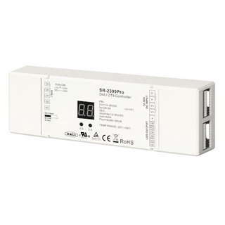 DALI DT8 Decoder, 4ch; 5A, 12-36VDC, CV