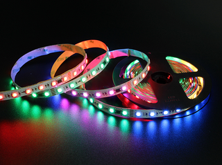 5050 DMX RGBWW Pixel Strip; DMX512; 10Pix/m; IP20