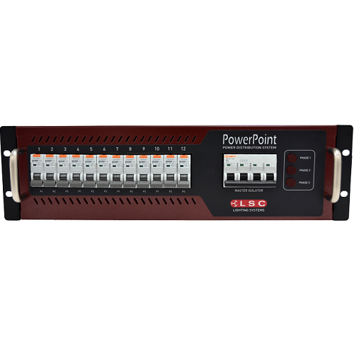 Powerpoint Distro 12 x 16 Amp with 2 x Soco