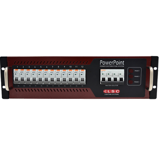 Powerpoint Distro 12 x 16 Amp with 2 x Soco