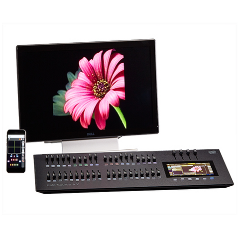 ColorSource 40 Console AV 40 Faders; 80 Channels or Devices, Network; AV Feature