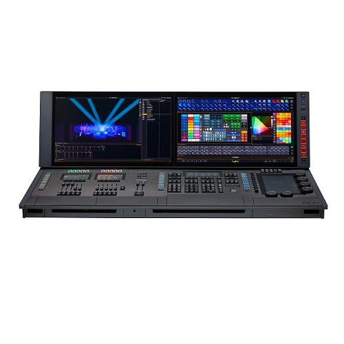 EOS Apex 10 Lighting Console 24K Output; 2x 24" Displays
