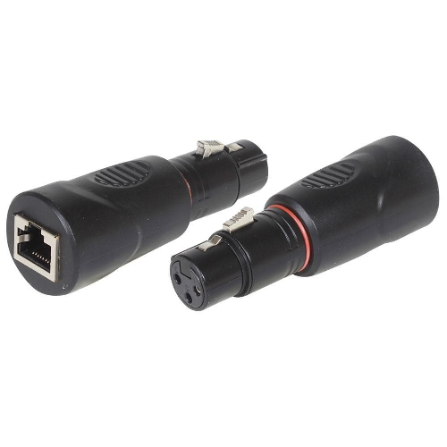 RJ45 -3Pin Female XLR adaptor