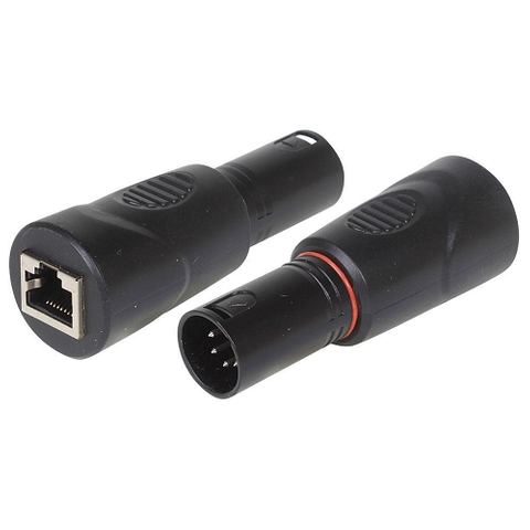 RJ45 -5Pin Male XLR adaptor