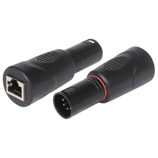 RJ45 -5Pin Male XLR adaptor