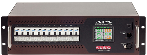 APS Distro 12 x 10 Amp with RCD/MCB per channel.