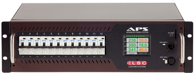 APS Distro 12 x 10 Amp with RCD/MCB per channel.