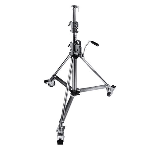 Kupo 485 Hevy Duty Wind up stand low base w/braked casters