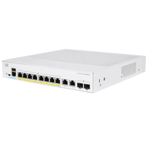 Cisco CBS350 8 Port Switch; PoE; Gigabyte; Managed