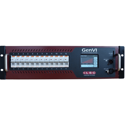 GENV1 Dimmer 12ch x 10 Amp Dimmer/Trupower; Terminals