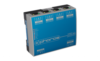 Pharos Expert Switch (PoE switch; 4 Port; Class 2 PoE; 24V DC)