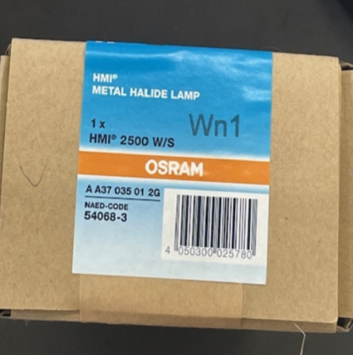 HMI 2500W/S (HM25SA) CYRANO LAMP OSRAM