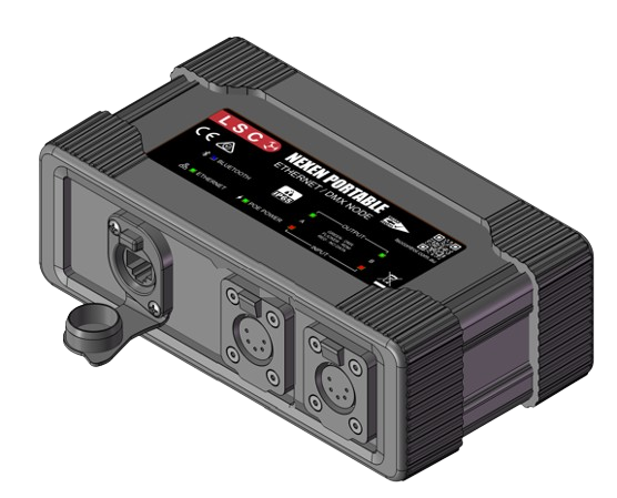 NEXEN 2 Port DMX/RDM Portable Node IP65 Rated