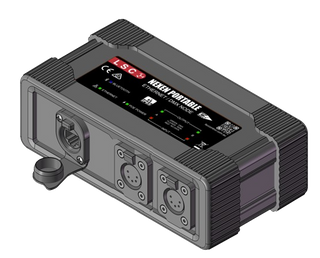 NEXEN 2 Port DMX/RDM Portable Node IP65 Rated