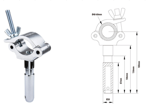 MIighty Coupler w/28mm Spigot