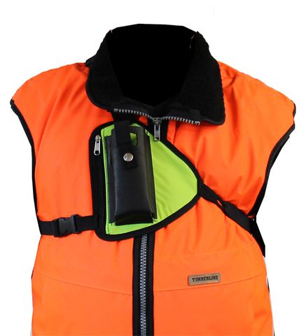 Harness Hi Vis 3 point with Pouch for Radio
