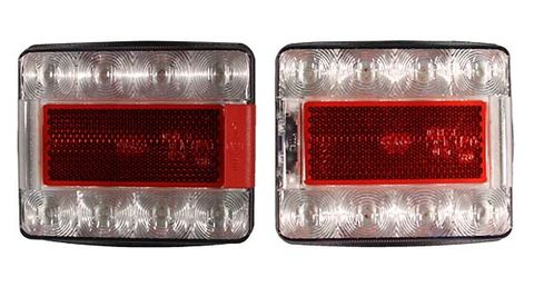 Wood Splitter 12/24v LED tail lights (pair)