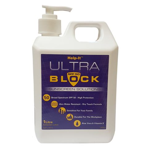 Sunscreen SPF50 Ultra Block  1 litre