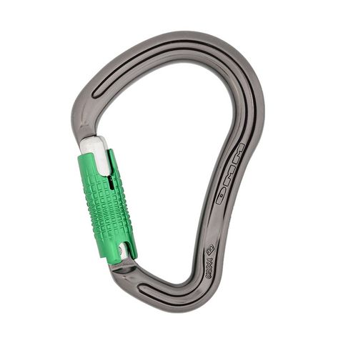 DMM 30kN Boa HMS Locksafe  (Titanium/Green)