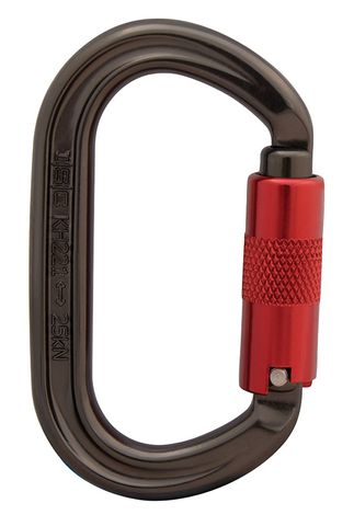 ISC Aluminium Offset Oval Carabiner